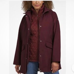 NWOT Lands' End Women's 3-in-1 Systems Jacket w/Removable Puffer Vest Size Small